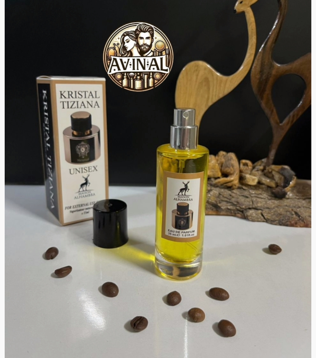 عطر ادکلن کریستال تیزیانا مدل الحمبرا 35 میل